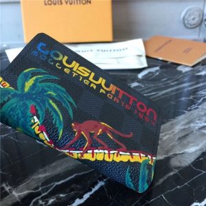 Louis Vuitton Pocket Organizer Damier Cobalt Canvas