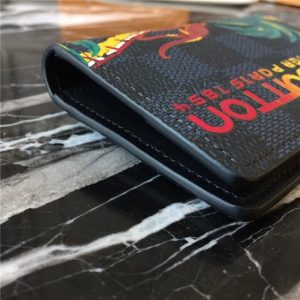 Louis Vuitton Pocket Organizer Damier Cobalt Canvas