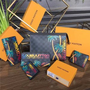 Louis Vuitton Pocket Organizer Damier Cobalt Canvas