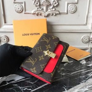 Louis Vuitton Flower Compact Wallet Coquelicot