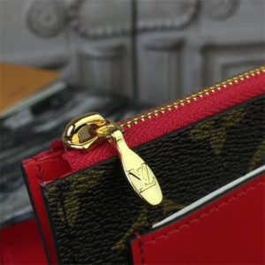 Louis Vuitton Flower Compact Wallet Coquelicot