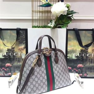 Gucci Ophidia GG Medium Top Handle Bag