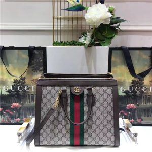 Gucci Ophidia GG Medium Top Handle Bag