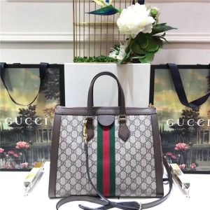 Gucci Ophidia GG Medium Top Handle Bag