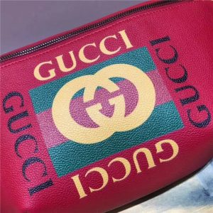 Gucci Print Leather Belt Bag (Varied Colors)