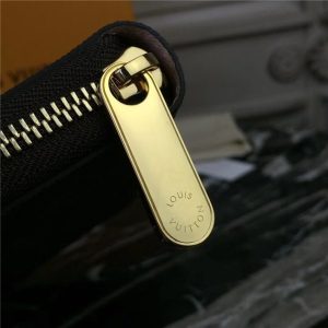 Louis Vuitton Zippy Wallet Monogram Canvas Rose Ballerine