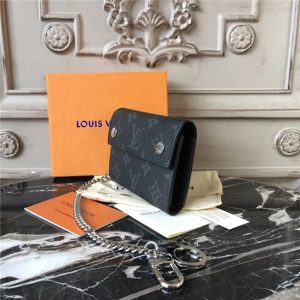 Louis Vuitton Rivets Chain Wallet