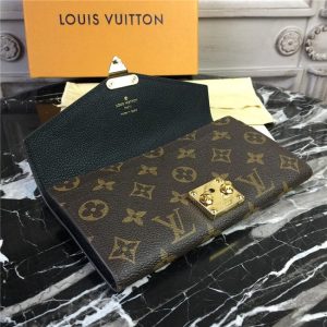 Louis Vuitton Pallas Wallet Noir