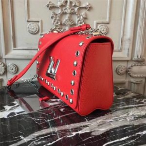 Louis Vuiton Twist MM Coquelicot