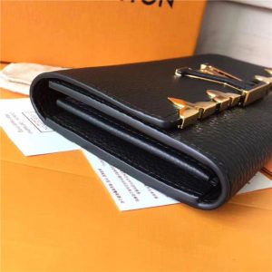 Louis Vuitton Capucines Wallet Noir