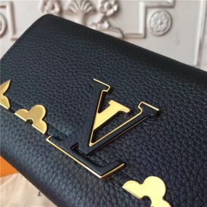 Louis Vuitton Capucines Wallet Noir
