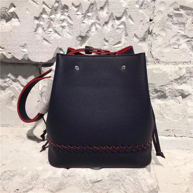 Louis Vuitton Lockme Bucket Navy