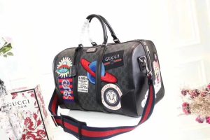 Gucci Night Courrier Soft GG Supreme Carry-on Duffle