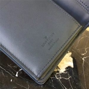 Louis Vuitton Brazza Wallet Damier Coastline Canvas