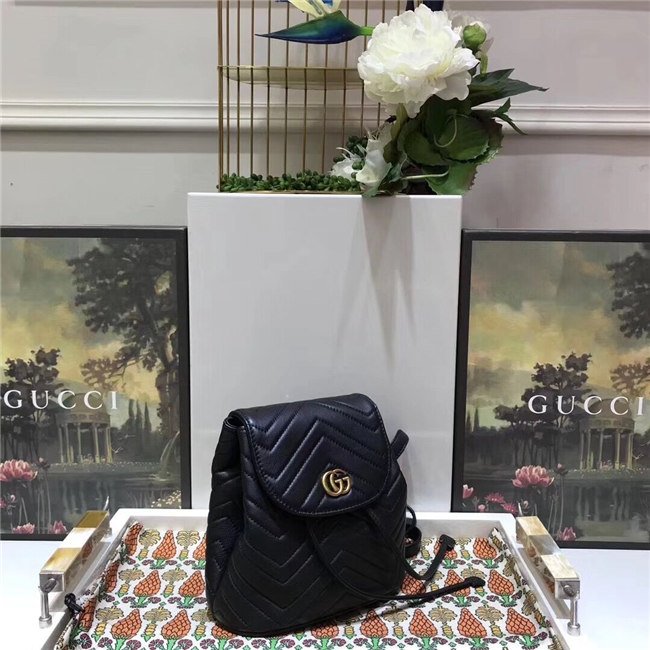 Gucci GG Marmont Matelasse Backpack (Varied Colors)