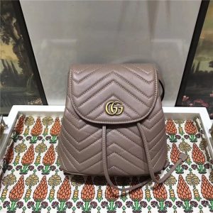 Gucci GG Marmont Matelasse Backpack (Varied Colors)