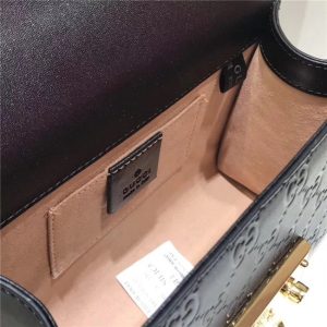 Gucci Padlock Small GG Signature Shoulder Bag (Varied Color) Leather