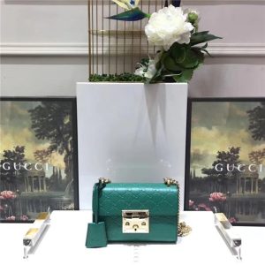 Gucci Padlock Small GG Signature Shoulder Bag (Varied Color) Leather