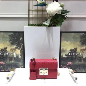 Gucci Padlock Small GG Signature Shoulder Bag (Varied Color) Leather