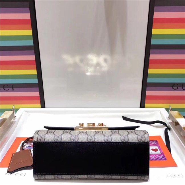 Gucci Padlock small GG Supreme Canvas Shoulder Bag (Varied Colors)