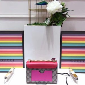 Gucci Padlock small GG Supreme Canvas Shoulder Bag (Varied Colors)