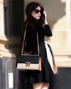 Gucci Padlock Medium GG Supreme Canvas Shoulder Bag (Varied Colors)