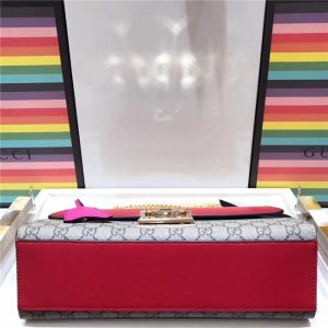 Gucci Padlock Medium GG Supreme Canvas Shoulder Bag (Varied Colors)