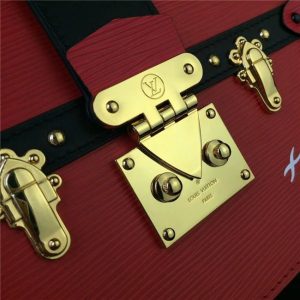 Louis Vuitton Trunk Clutch Epi Red