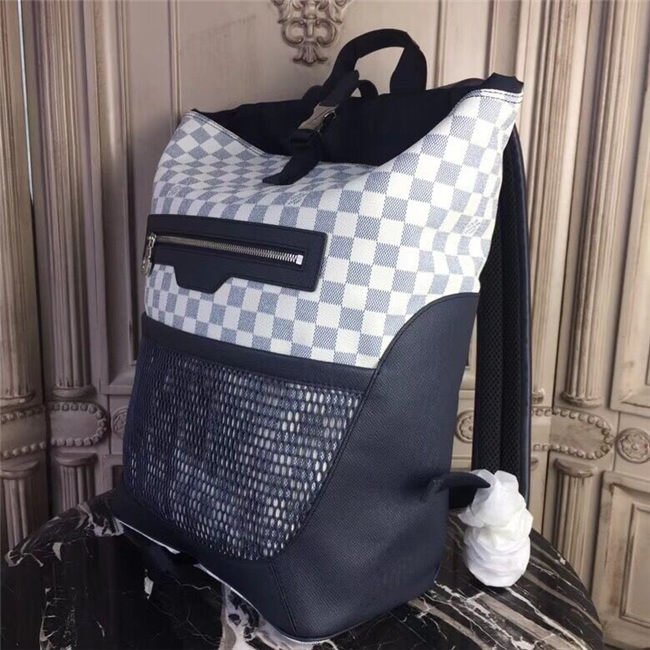 Louis Vuitton Matchpoint Backpack Damier Coastline Canvas