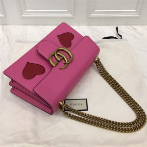 Gucci GG Marmont Medium Heart Shoulder Bag (Varied Colors)