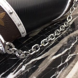 Louis Vuitton EPI Monogram Canvas Chevron Stud Twist MM Black