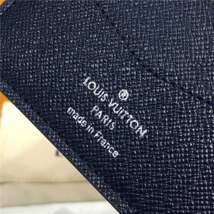 Louis Vuitton Slender Wallet Taiga Leather Bleu Marine