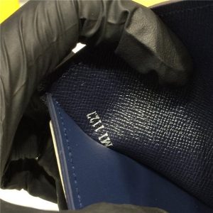 Louis Vuitton Slender Wallet Taiga Leather Bleu Marine