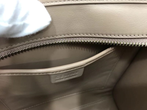 Celine Nano Luggage Smooth Leather Taupe