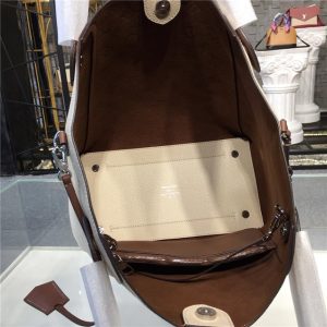 Louis Vuitton Hina PM Mahina Leather Creme