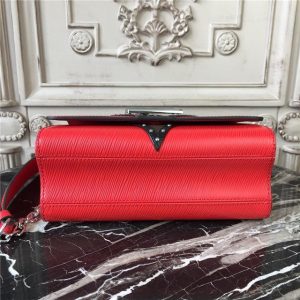 Louis Vuitton Twist MM Epi Leather Coquelicot