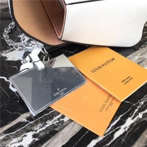Louis Vuitton Twist MM Epi Leather Blanc