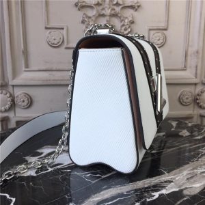 Louis Vuitton Twist MM Epi Leather Blanc