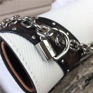 Louis Vuitton Twist MM Epi Leather Blanc