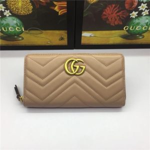 Gucci GG Marmont Zip Around Wallet (Varied Colors)