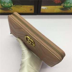Gucci GG Marmont Zip Around Wallet (Varied Colors)