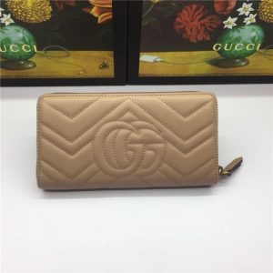 Gucci GG Marmont Zip Around Wallet (Varied Colors)
