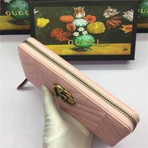 Gucci GG Marmont Zip Around Wallet (Varied Colors)