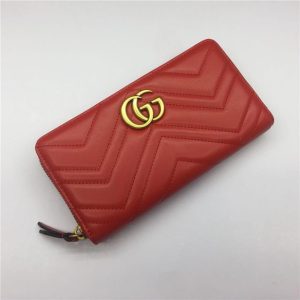 Gucci GG Marmont Zip Around Wallet (Varied Colors)