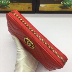 Gucci GG Marmont Zip Around Wallet (Varied Colors)
