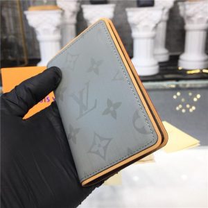 Louis Vuitton Pocket Organizer Monogram Titanium