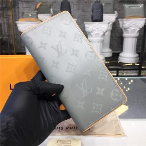 Louis Vuitton Brazza Wallet Monogram Titanium