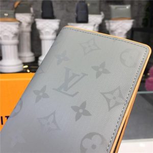 Louis Vuitton Brazza Wallet Monogram Titanium