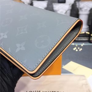 Louis Vuitton Brazza Wallet Monogram Titanium