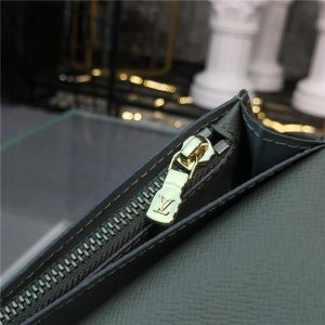 Louis Vuitton Brazza Wallet Monogram Titanium